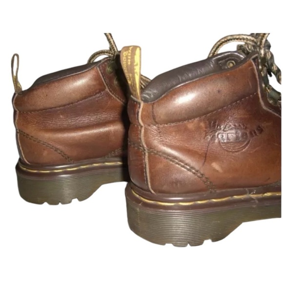 Dr Martens Boots Vintage 90's Brown Doc Grunge Indie Alt Chunky Whimsygoth y2k 6 - Picture 10 of 16
